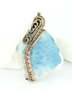 wisiory Koral fossil wisiorek wire wrapping 5