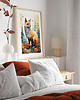 plakaty Plakat pt. Geometryczny lis 2