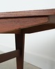 stoliki kawowe Lowboard dębowy, duński design, lata 70, produkcja: Dania 6