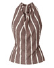 topy damskie Stripes - top z otwartymi plecami 4