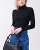 torby na ramię Torba skórzana - shopper - czarny (7145) 6