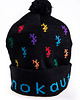 czapki damskie Czapka monogram Czarna 2