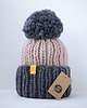czapki damskie WOOLY POM POM wełniana czapka z dużym pomponem 3