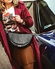 torby na ramię Skórzana FREYA M Czarny CroCo mat DoR 1