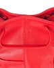 torby na ramię Skórzana torebka - worek czerwona 9