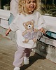 t-shirty dla dziewczynki T-shirt oversize Margaret Teddy cream 3