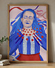 grafiki i ilustracje Autorska ilustracja - portret folkowy 1