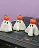 kolczyki z masy plastycznej Duchy kolczyki na halloween 3