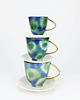 filiżanki Filiżanka porcelanowa do espresso Aquarelle 3