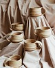 kubki Ceramiczny, ręcznie robiony kubeczek WOLNIEJ śmietanka 300ml 2