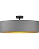 plafony Lampa sufitowa z abażurem w stylu urban jungle WENECJA GOLD fi - 60 cm 2