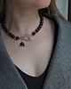 chokery Choker z czarnego turmalinu - Nowoczesny talizman 3