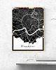 plakaty Plakat Kraków mapa 1