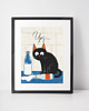 plakaty Plakat toast i koty 1