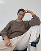 swetry damskie  Jedwabny sweter Crafted Huzelnut malenage 2