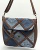 torby XXL Duża torba jeansowa typu patchwork  Mieści A4  Crossbody 3