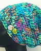 czapki damskie Turkusowy Neon 1