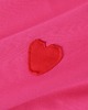 bluza bez kaptura damska Rossa - Różowa bluza z serduszkami 2
