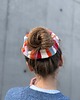 gumki do włosów Multicolour knitted scrunchie 6