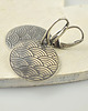 kolczyki srebrne Ornament - srebrne kolczyki 1
