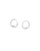 kolczyki srebrne SMOOTH midi/ silver earrings 1