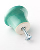 gałki do mebli Gałka do mebli, miętowo-turkusowa, wz.5 4