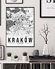 plakaty Plakat miasto POLSKA - KRAKÓW 3 obraz MAPA 1