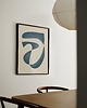 plakaty Plakat Blue abstract no.3 3