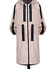 płaszcze damskie PARKA LONG Rose Beige 2