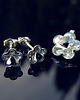 kolczyki swarovski Drobne kolczyki kryształ Swarovski - Stokroteczki 4