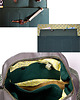 torby na ramię Skóra naturalna + wełna TOREBKA OLIWKA 100% handmade 2