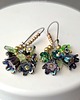 bransoletki ze szkła Komplet bransoletka+kolczyki w cudnej stylizacji boho handmade, unikat 3w1 GIFT 2