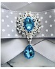 broszki Brosza  pastelowa Baby Blue NEW 9