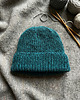 czapki damskie Czapka DARLA - Szmaragdowa - Handmade - Merino, alpaka, jedwab 3