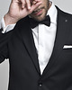 marynarki męskie garnitur baia czarny slim fit 1