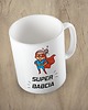 kubki Kolorowy kubek z hasłem SUPER BABCIA - mix kolorów 1