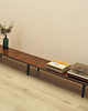 ławki Sideboard palisandrowy, niska forma ekspozycyjna, Dania, lata 60. 3