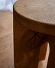 stołki Stołek drewniany - taboret dębowy WoodWasp 1