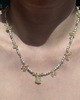 chokery Choker z awenturytem i kwarcem rozowym 2