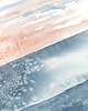 obrazy Akwarela Kwiat Zachód nad oceanem oryginalny obraz A5 21x15 cm 3