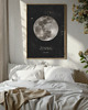 plakaty Plakat Moon 50x70cm Black 2