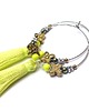 kolczyki chwosty Kolczyki chwosty Alloys Collection /boho/ citron /  2