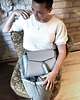 torby na ramię Ipad Bag szara pepitka 3