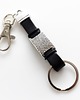 breloki dla niego Brelok czarny skórzany męski breloczek 1