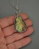 wisiory Wisiorek kolorowy labradoryt wire wrapping 5