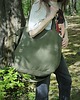 torby na ramię Lazy bag Pocket torba zielona bawełniana vegan 7