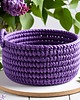 skrzynki, kufry i pudła Akcesoria do szydełkowania torebek DIY Baza do szydełka koszyka CZARNA 25cm 1