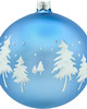 bombki Bombki okrągłe niebieskie: Zimowy Pejzaż 3