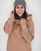 czapki damskie Czapka Cosy Days Szara 100% Merino Extra Fine 3