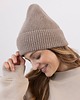 czapki damskie Czapka Gentle Cashmere Piaskowy 3